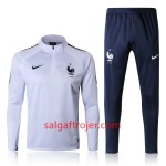 Frankrig Sweatshirt Dragt 2018 Hvid